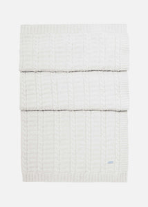 Copertina baby in cashmere, 70x90 cm da Unisex in colore panna