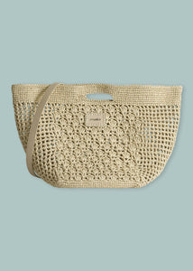 Raffia handmade  shopper bag