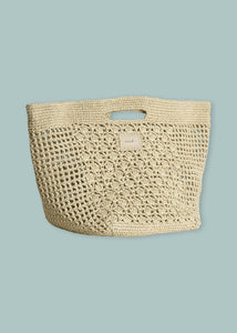 Raffia handmade  shopper bag