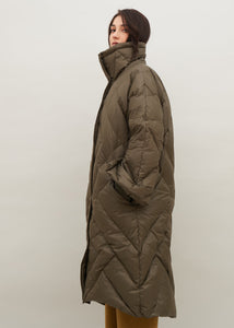 Long padded jacket