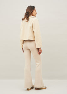 Cashmere palazzo trousers