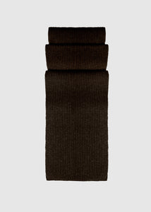 Sciarpa in lana vergine e cashmere