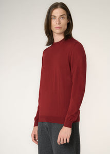 Cashmere and silk crewneck sweater