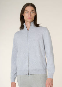 Bomber in cashmere