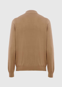 Bomber in cashmere light da uomo, beige