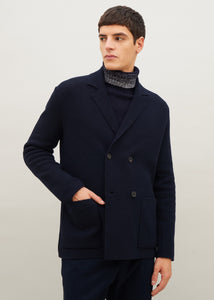 Virgin wool and cashmere jacket