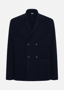 Virgin wool and cashmere jacket
